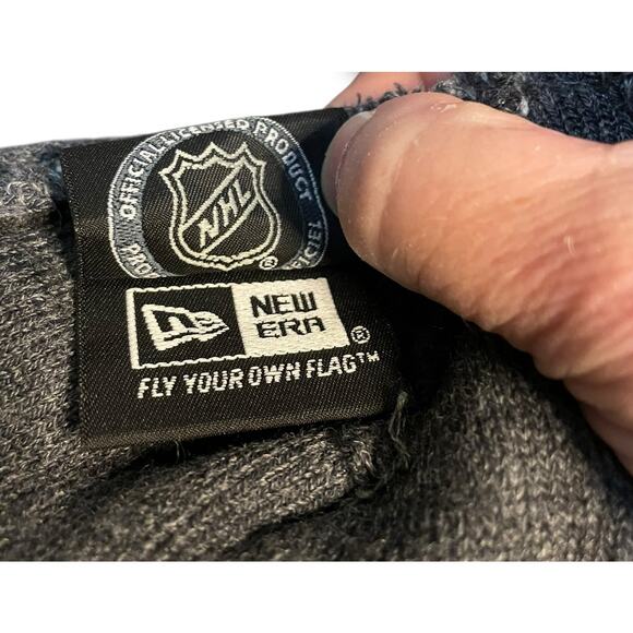 New Era Boston Bruins Knit Beanie Cap Cuff Skull Hat NHL Ice Hockey Pastrnak - Picture 11 of 14